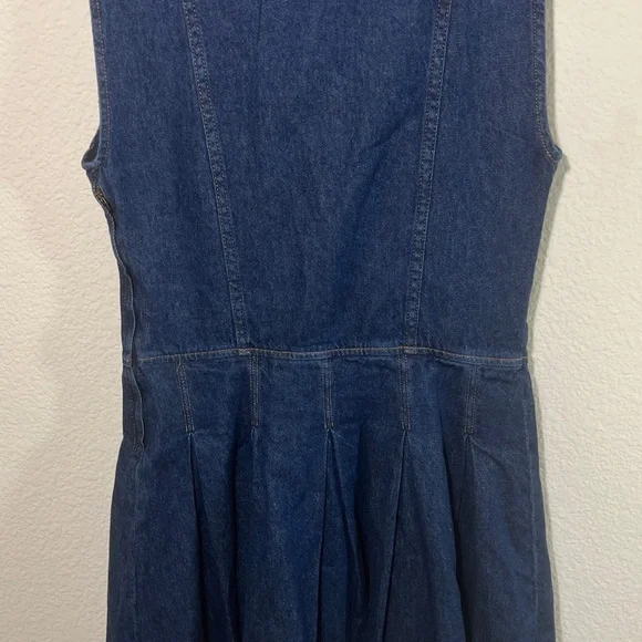 REFORMATION women’s ARELLA DENIM MINI DRESS NWT size 4, 10, 12 - Picture 15 of 16